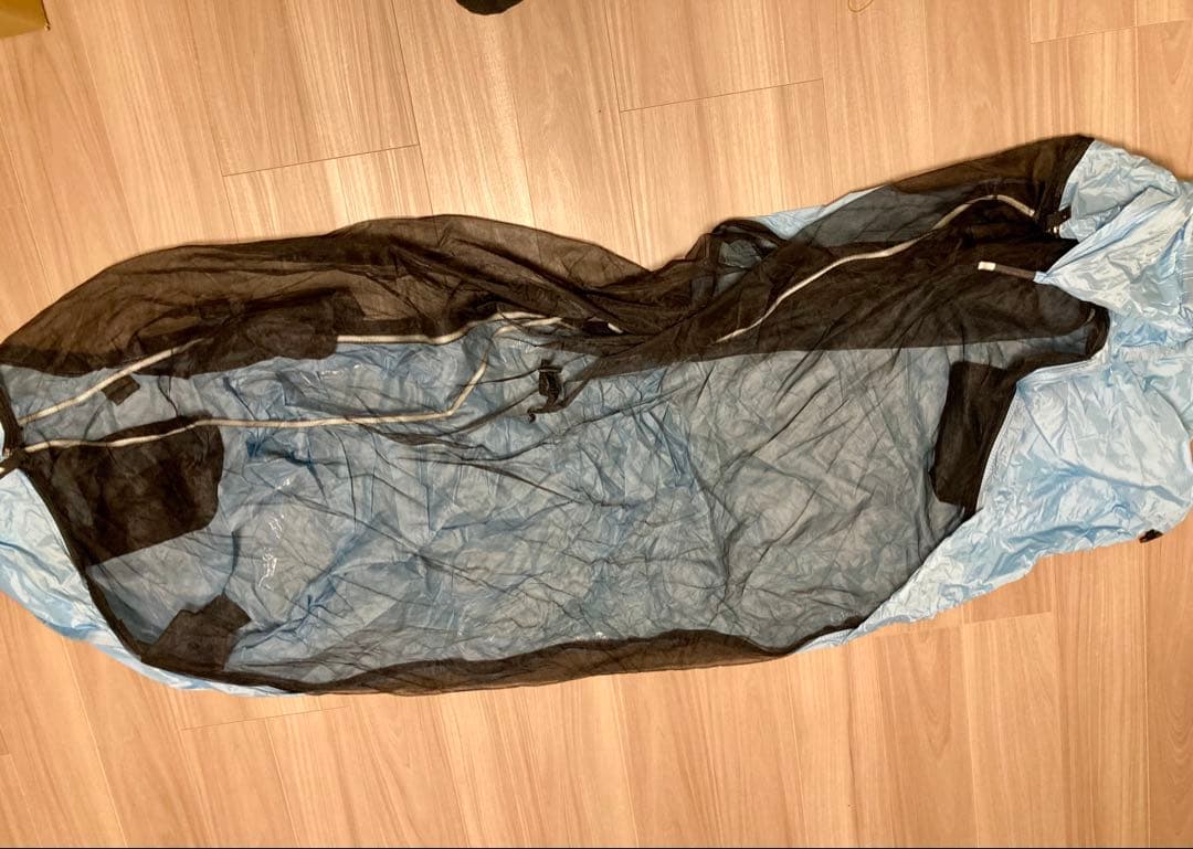 ヘブンテント　ソロテント　スカイブルー　ハンモック