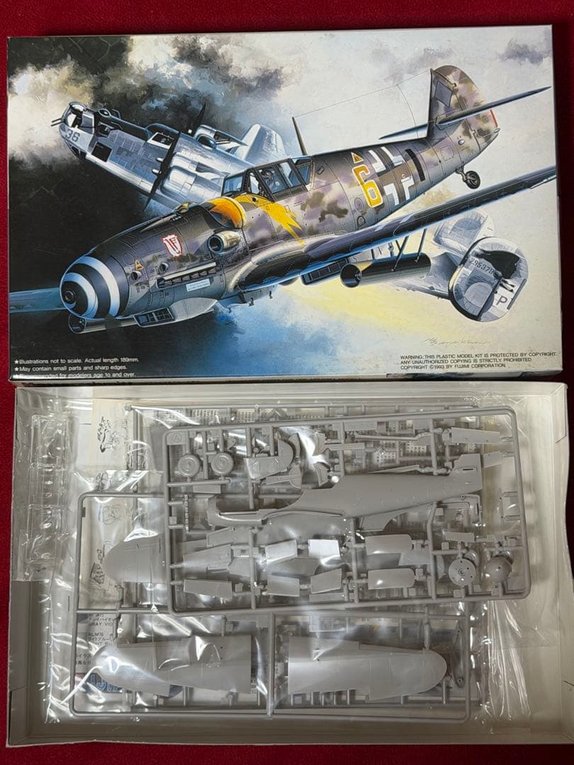 フジミ1/48 メッサーシュミットBf 109 他、全7個セット