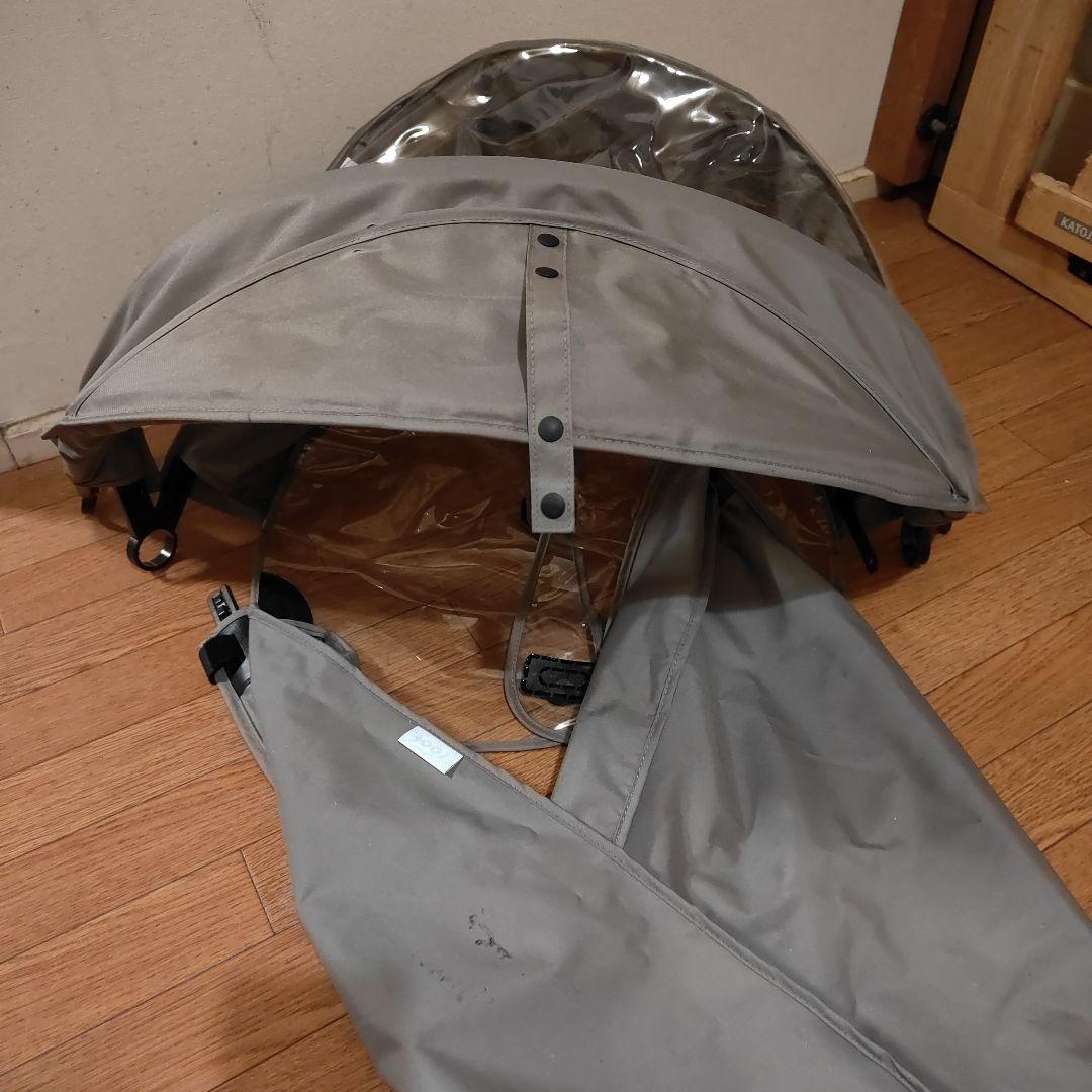 OGK自転車子供後ろ乗せ　チャイルドシート　自転車レインカバー　roof セット