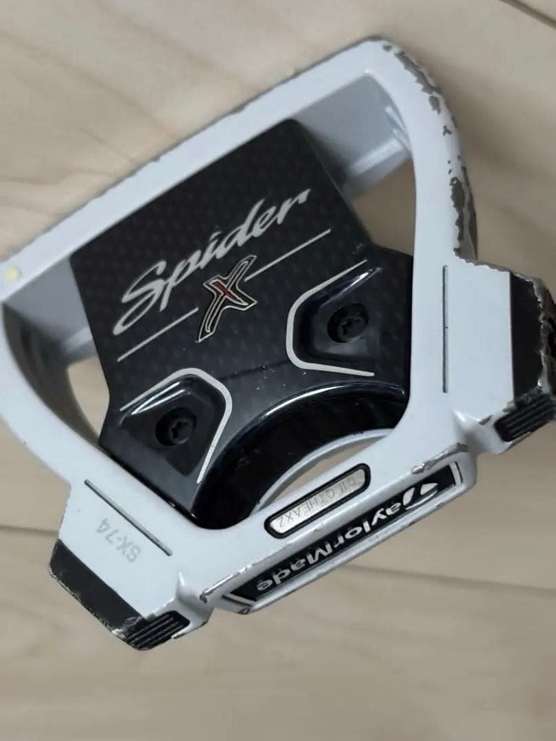名機！ TaylorMade Spider X パター ヘッドカバー付き