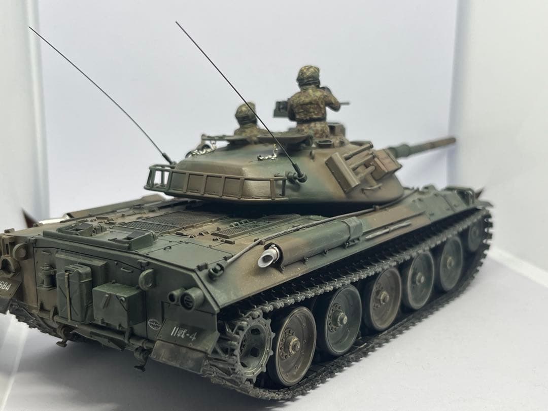 Pj.231 タミヤ 陸上自衛隊74式戦車