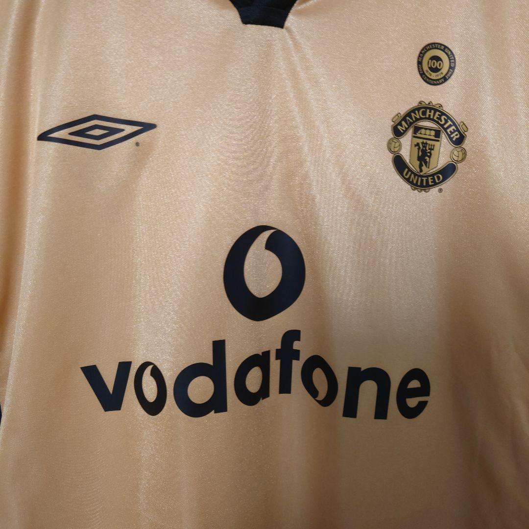 正規品　マンチェスターユナイテッド　100周年記念　ユニフォーム　L UMBRO