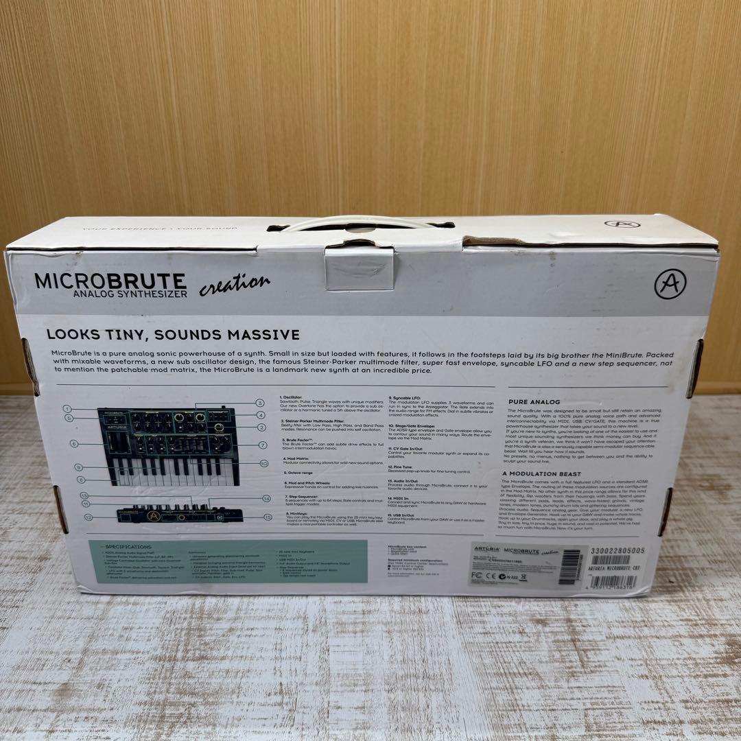 ARTURIA MICROBRUTE creation (数量限定モデル)