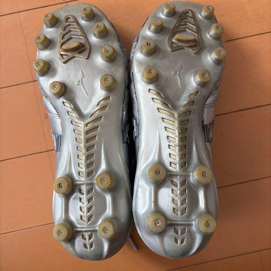 モレリアネオIV JAPAN 23.5㎝　ギャラクシーシルバー×ネイビー