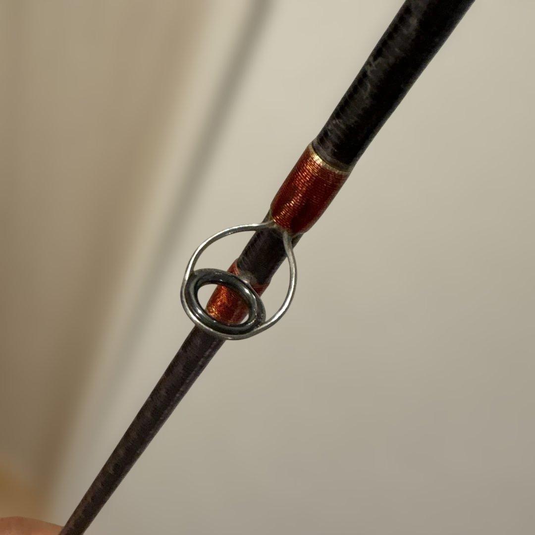 (ジャンク)シマノ　ワールドシャウラ 1703R-2 (赤シャウラ)穂先修理品