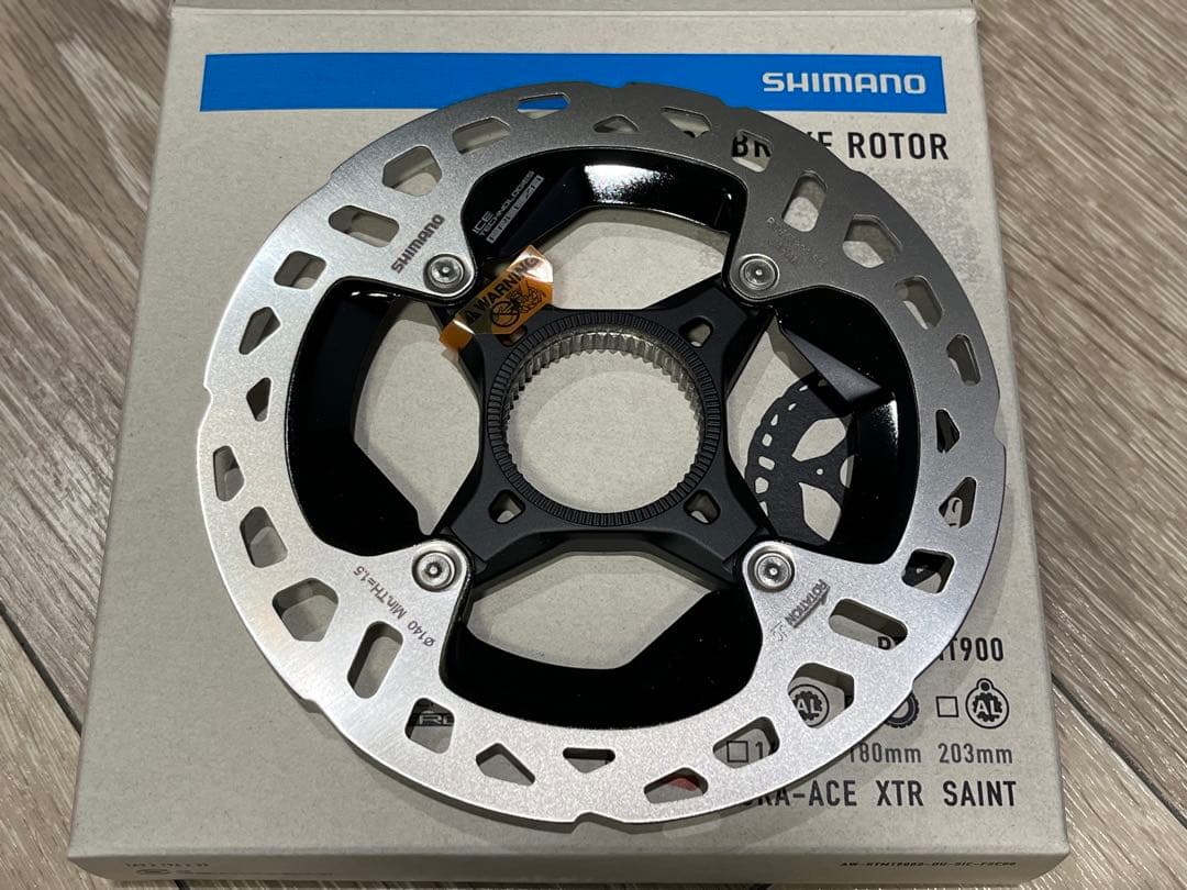 新品 SHIMANO ディスクブレーキローター RT-MT900 140mm