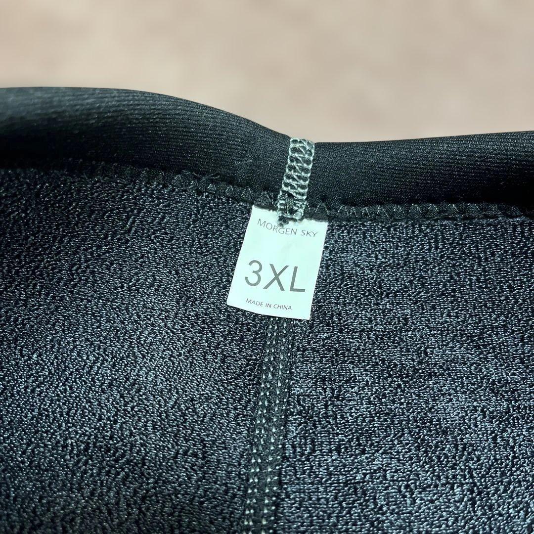 ２ミリ　MORGEN SKY ブラック ウェットスーツ　3XL 大きいサイズ