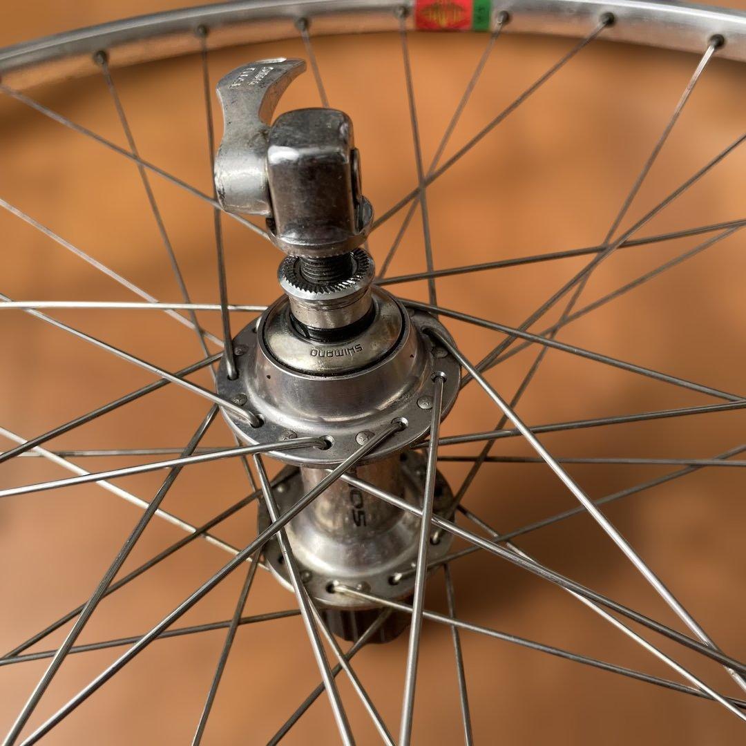 手組みホイール　130幅　10速まで　リムブレーキ　mavic 105