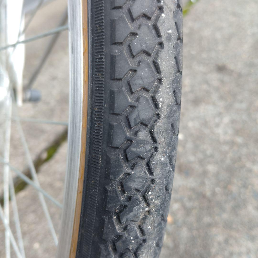 【引取限定】24インチ自転車(カゴ付き、6段変速)　新潟県