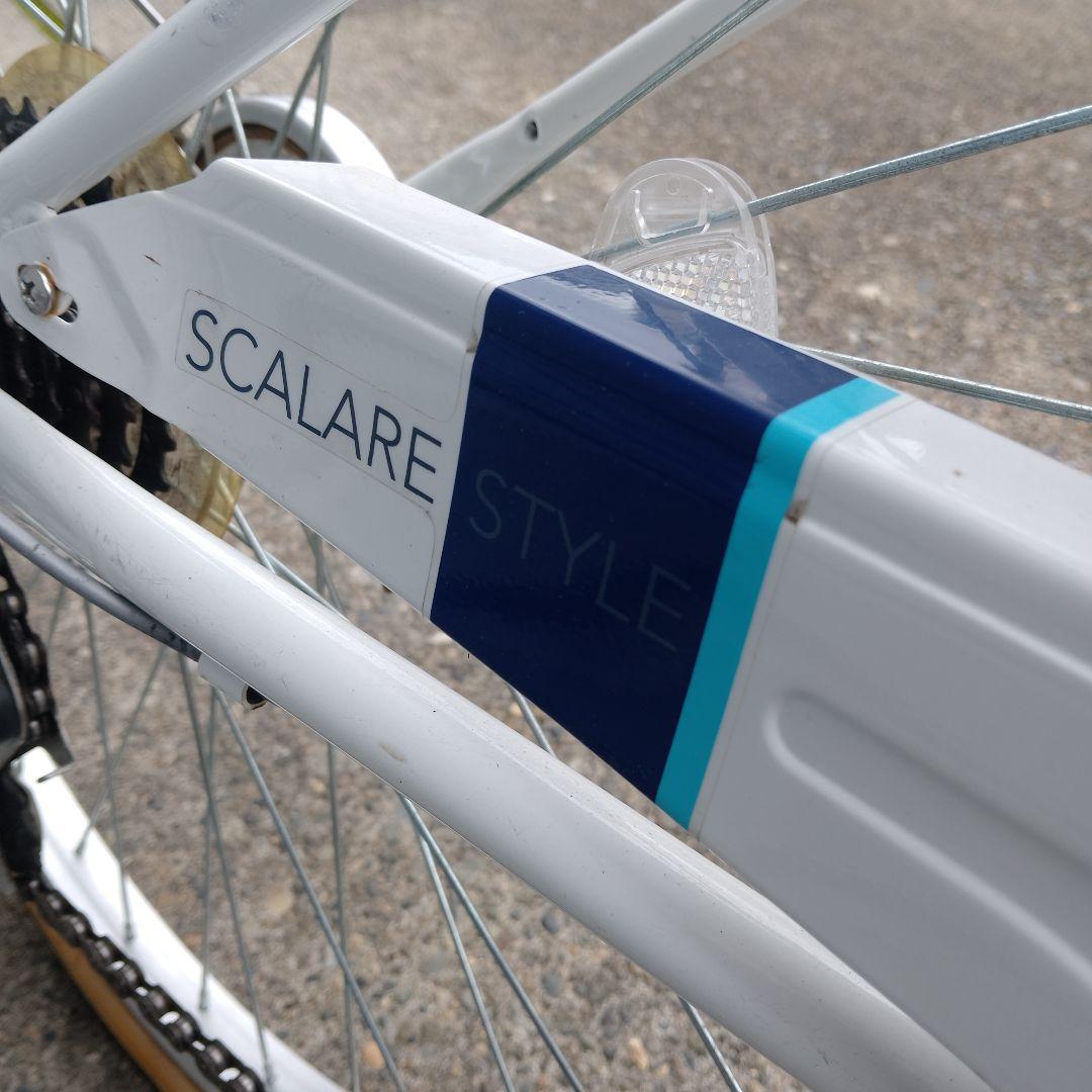 【引取限定】24インチ自転車(カゴ付き、6段変速)　新潟県
