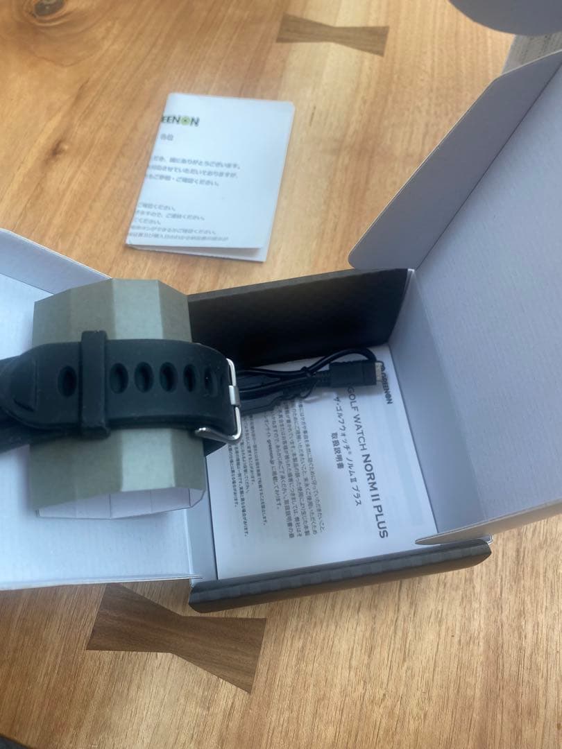 美品 GreenOn グリーンオン ノルムⅡプラス ブラック 距離計 GPS