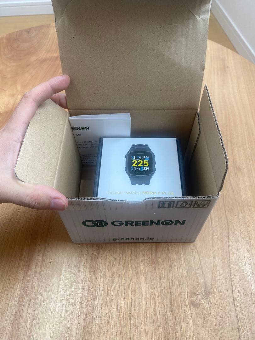 美品 GreenOn グリーンオン ノルムⅡプラス ブラック 距離計 GPS