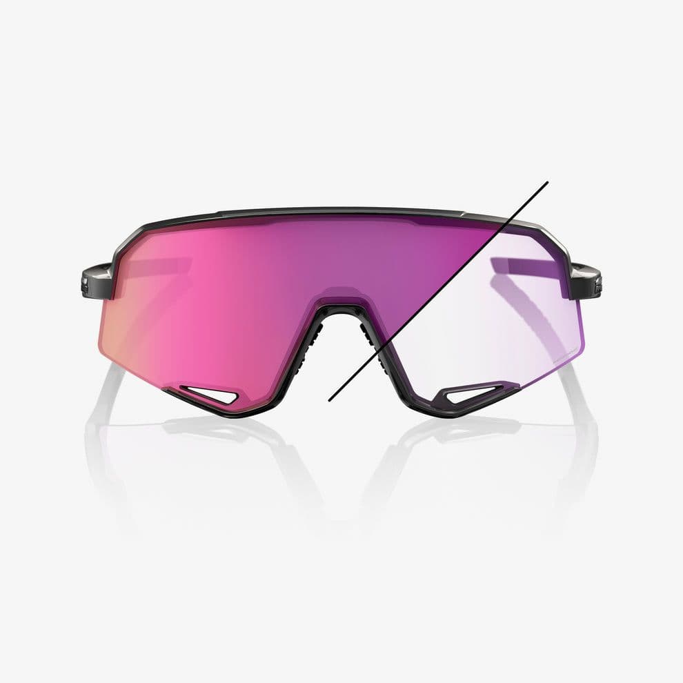 100% Slendale ブラック パープル調光レンズ ワンハンドレッド