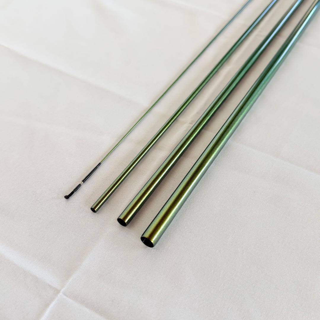 未使用級　がまかつ　がまへら　凛刀　迅　11尺　へら竿