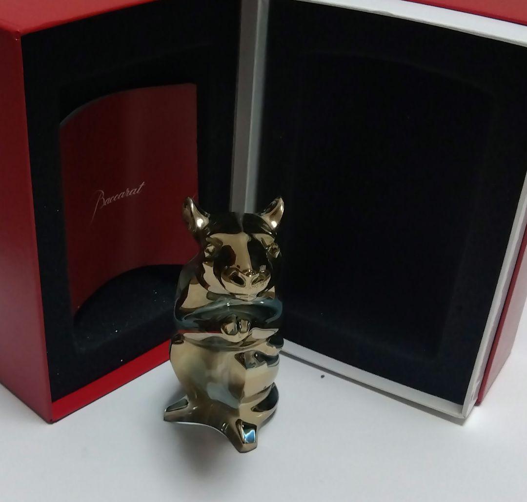 Baccarat　干支　ネズミ　GOLD