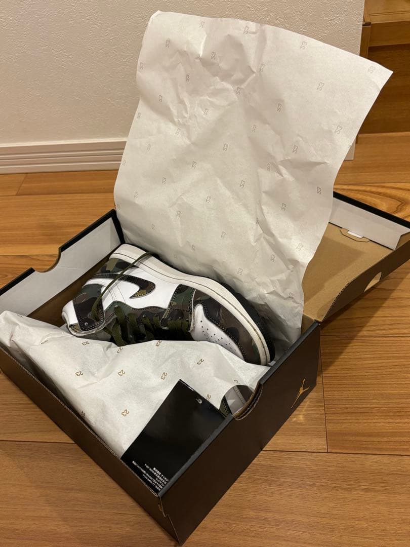 シューズ(男性用) Nike Air Jordan 1 High Golf CAMO 25.5cm