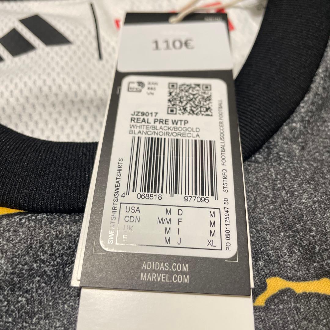 adidas × Marvel ウォームアップスウェットシャツ 25/26