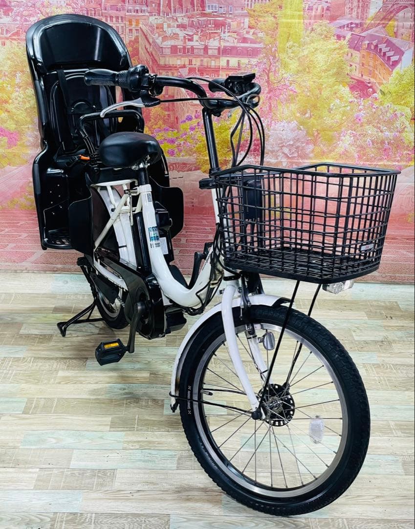 ZK3456 電動自転車 ヤマハ パスバビー 子供乗せ 20インチ 送料無料