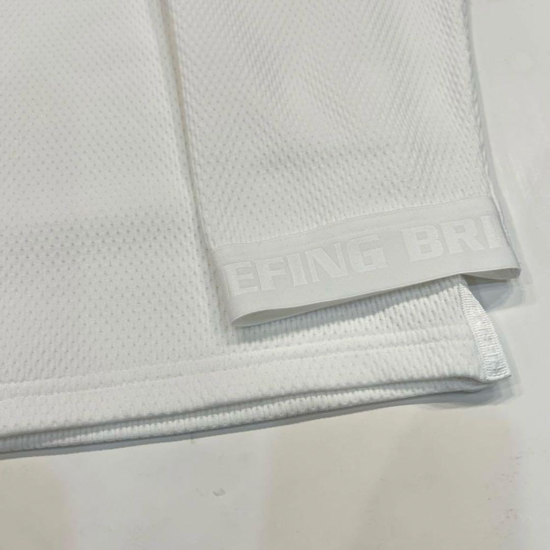 新品　BRIEFING CE MS NECK LOGO LS HIGHCK RF