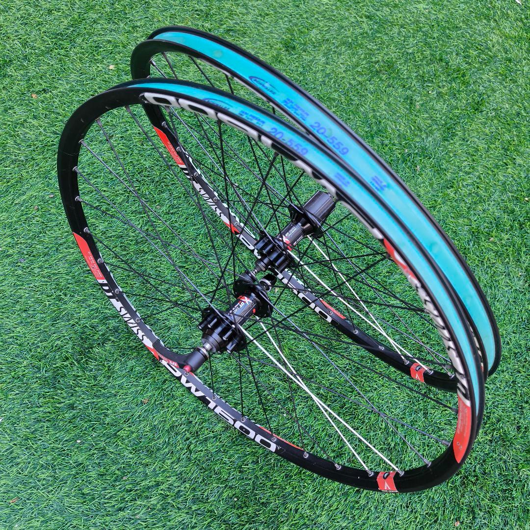 【超軽量1,960g】DT SWISS XPW1600 前後セット 26インチ用
