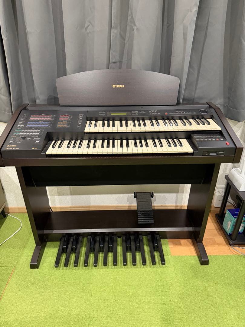 福&茶 YAMAHAエレクトーンEL-100鍵盤カバー、椅子付