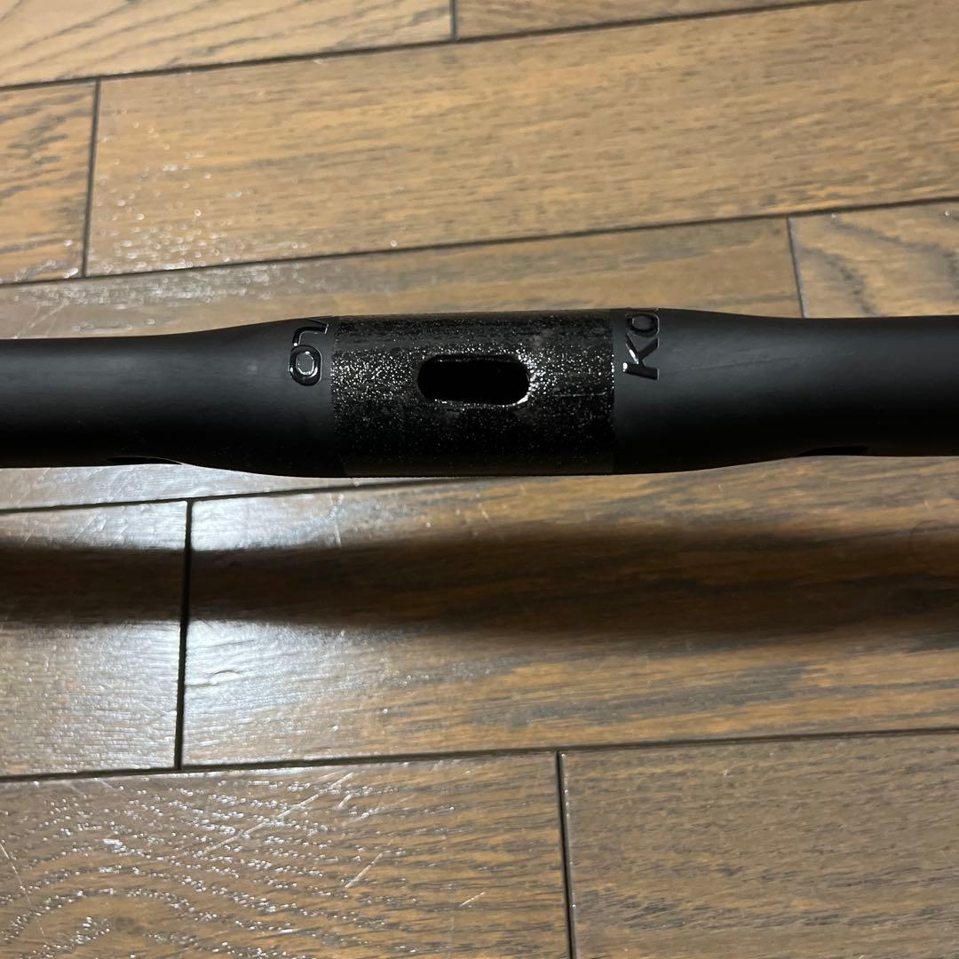 超軽量 実測130g ロードバイク ピスト カーボンハンドル 380mm