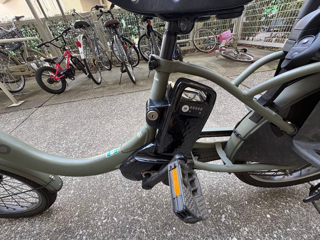 電動アシスト自転車 チャイルドシート付き