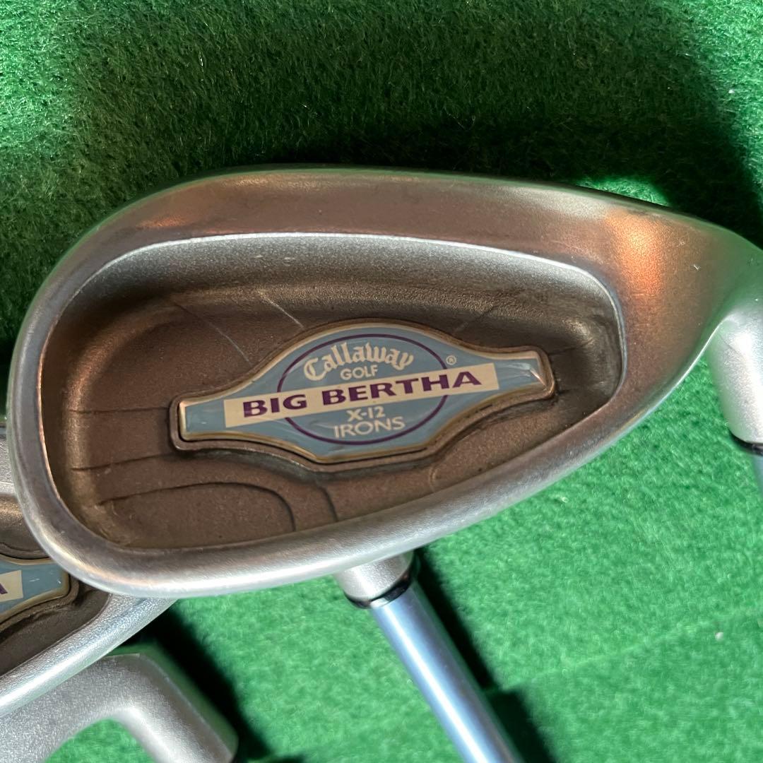 キャロウェイ BIG BERTHA X-12 アイアン 6本セット 6〜PW