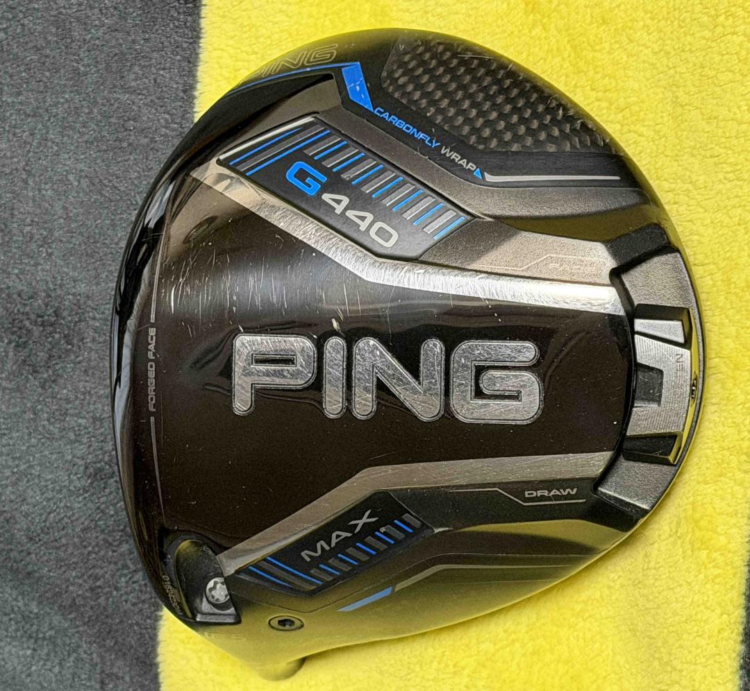 K*i様 PING G440 MAX ドライバー ヘッドカバー付き レフティ用