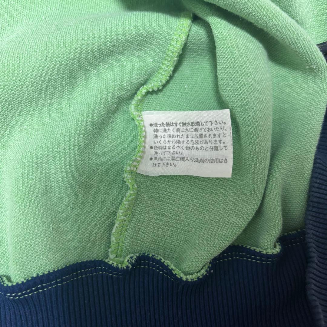 【希少】70s adidas 西ドイツ デサント製 黄緑 トラックジャケット