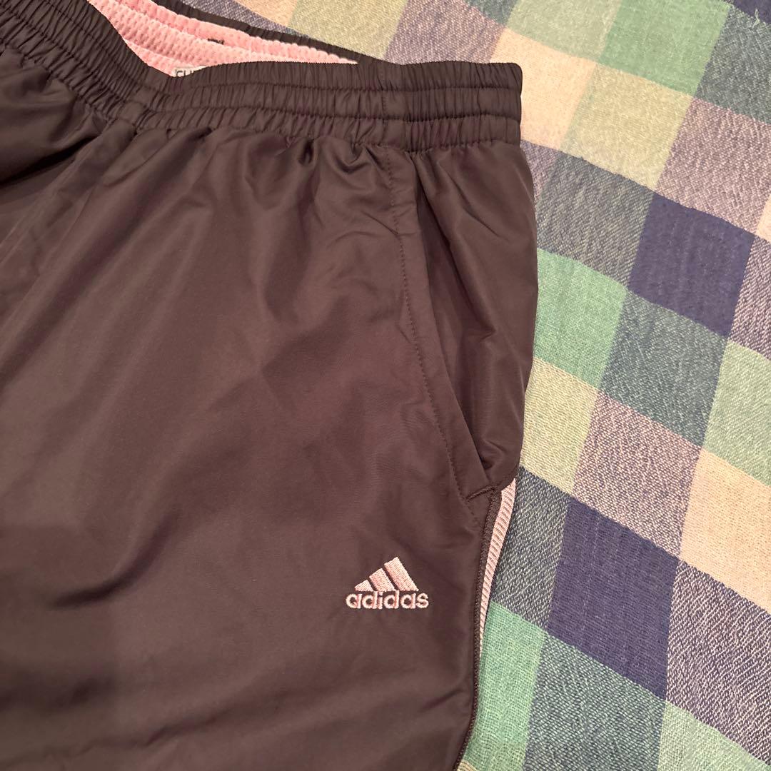 adidas ダークグレー ジャージ上下セット