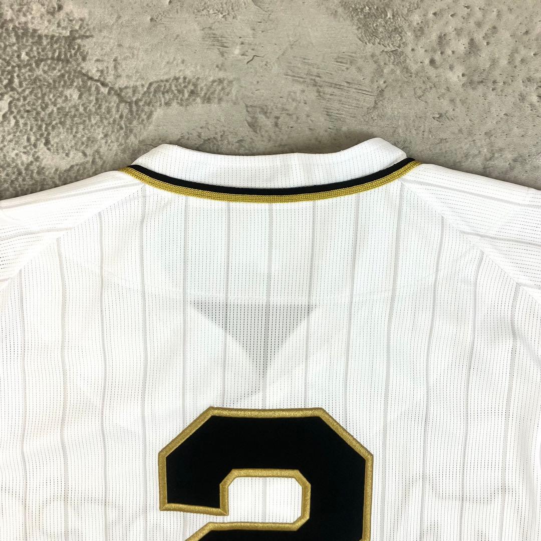 阪神タイガース 梅野隆太郎 #2 伝統の一戦 復刻 レプリカユニフォーム 古着