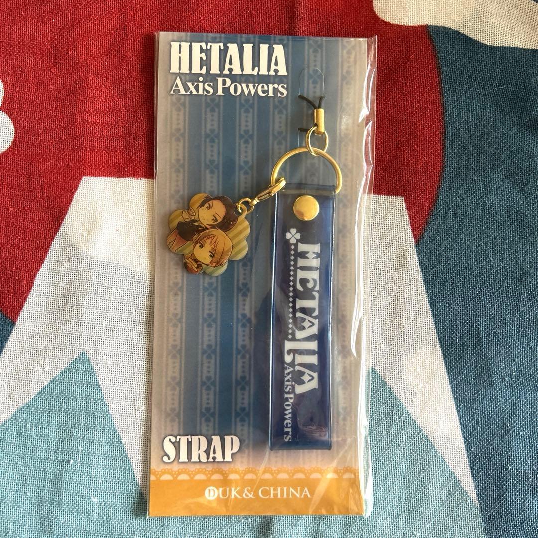 ヘタリアAxisPowers ストラップ イギリス&中国