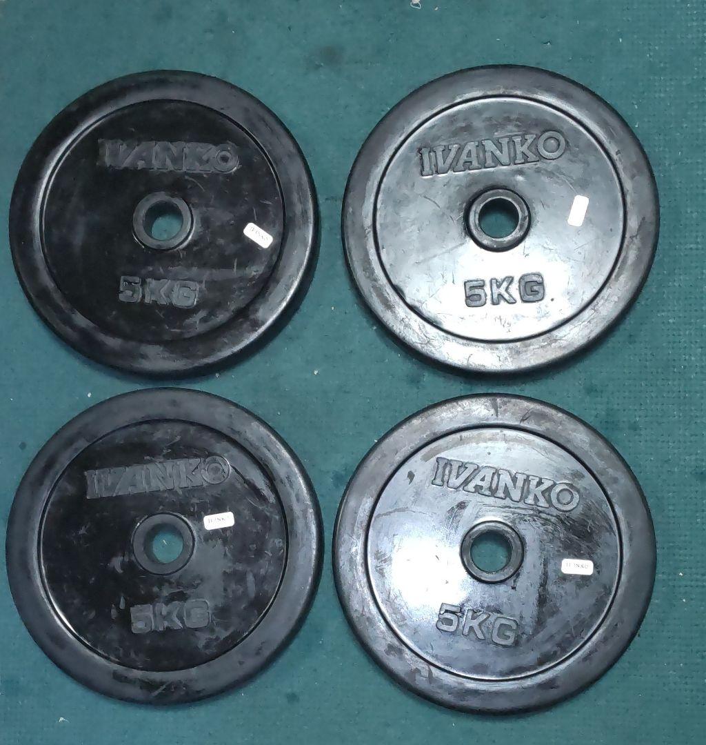 IVANKO 5kg プレート 4枚 28mm 用