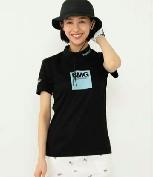 ☆BeamsGolfポロシャツ2点白М赤L★モックネックS★星柄キルトスカートМ