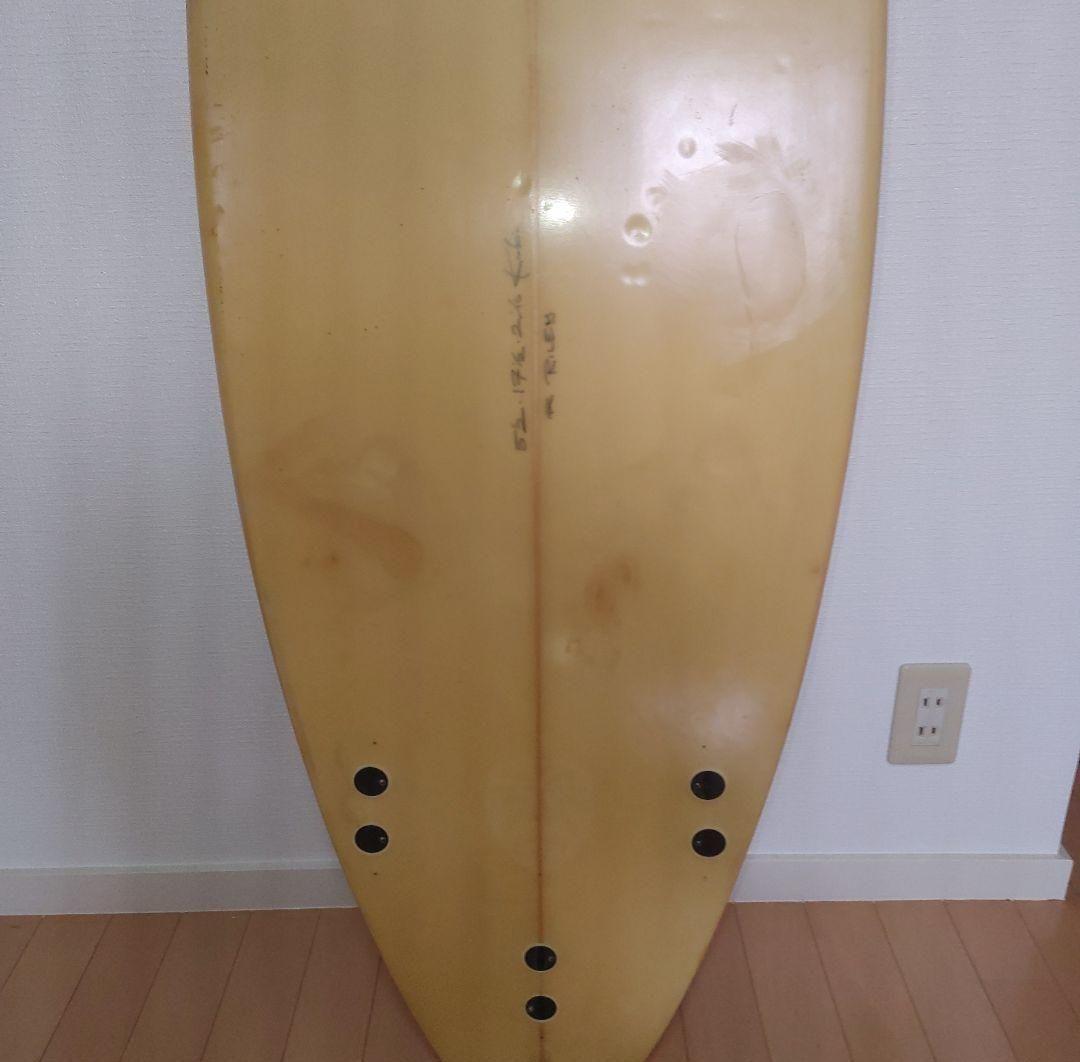 Keoki 5'2 サーフボード デッキパッド トライフィン