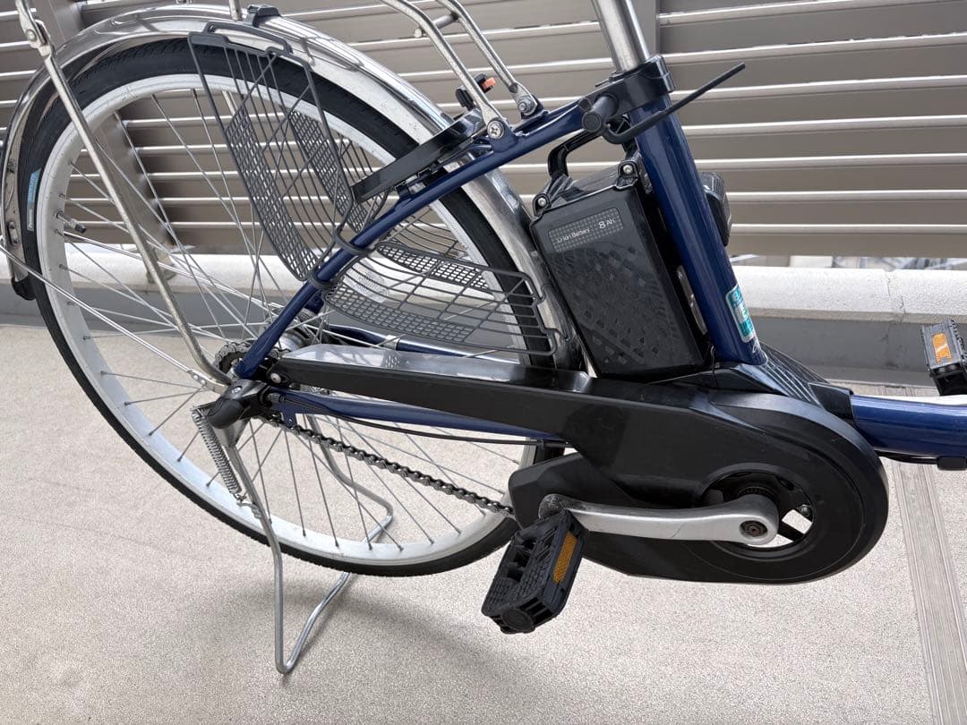 【美品】パナソニック電動アシスト自転車 屋内保管 走行少なめ 付属品あり