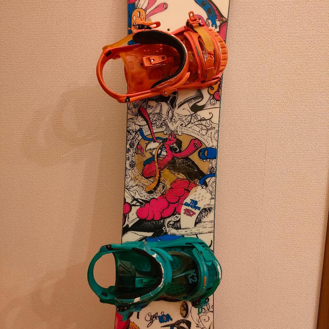 SALOMON サロモン SANCHEZ 157cm スノーボード K2ビン付