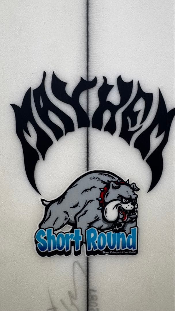 lost shortround 5'7ショートボード