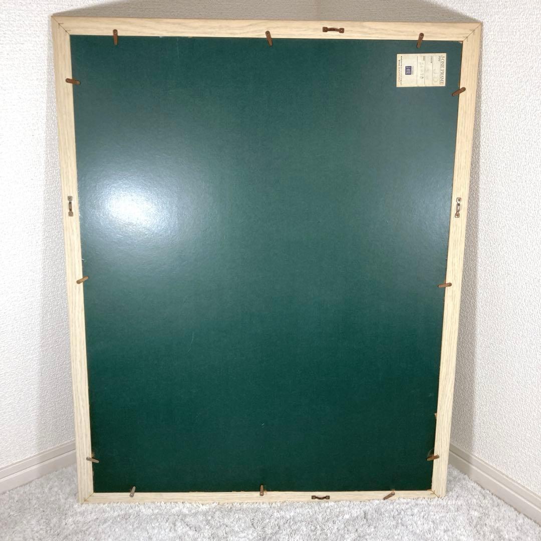 M. Marten 額装アート　公園　風景画 イタリア作家　複製作品