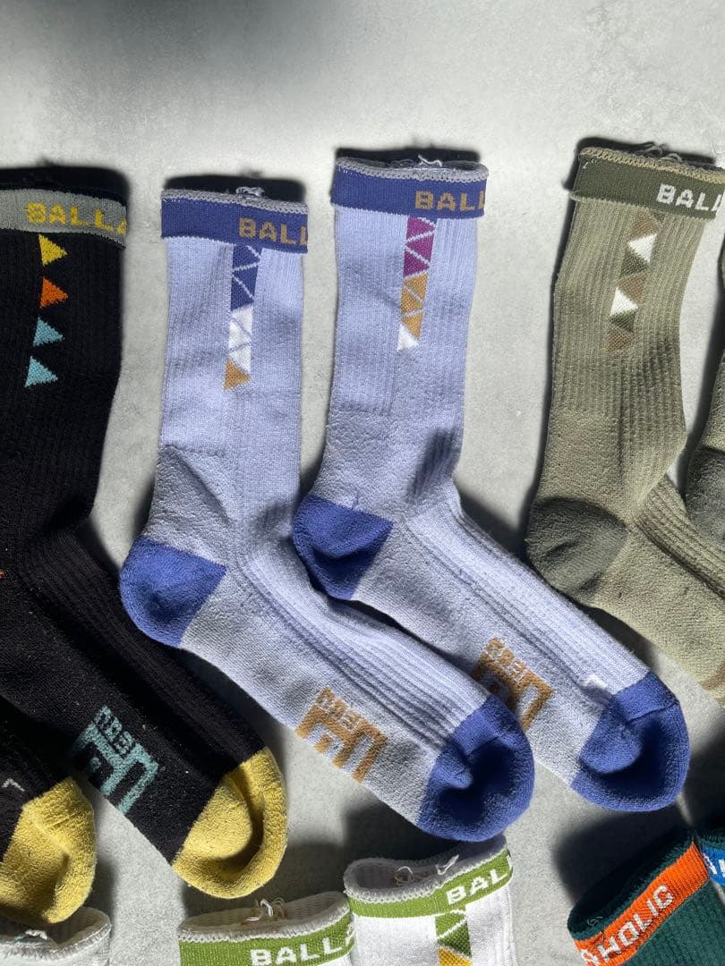 値下げ　BALLAHOLIC ソックス まとめ売り 6足 バスケ 靴下 セット