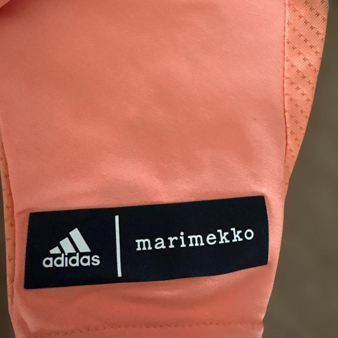 美品adidas marimekkoコラボサイクルジャージ　ビブショーツセット