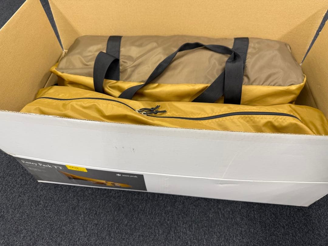 美品　 peak エントリーパックTT ＋専用マットシート　1回のみ使用