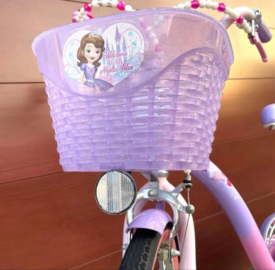 ディズニー　ちいさなプリンセス ソフィア 18インチ　自転車　Sofia