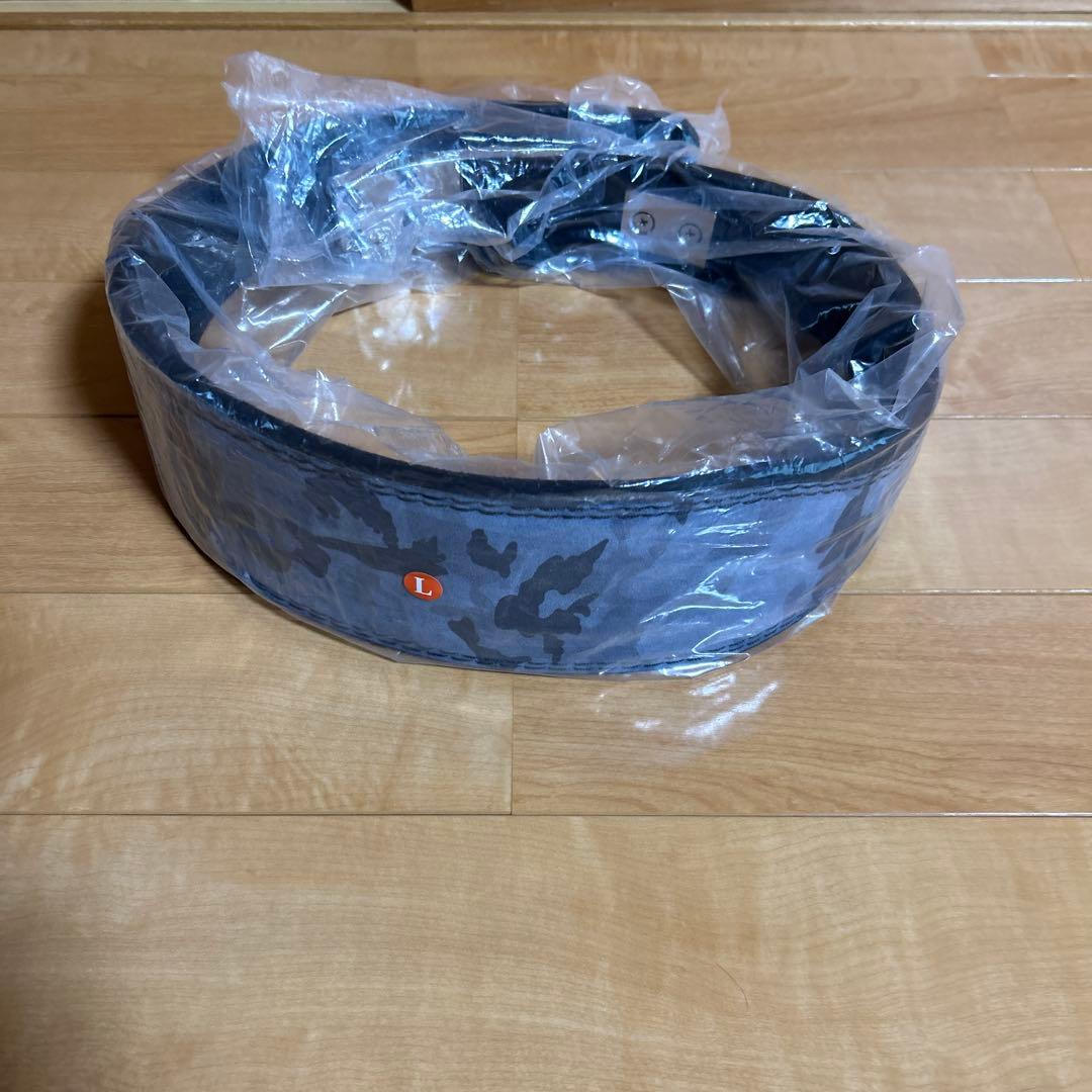 ジュラシック木澤　トレーニングベルト　グレー　迷彩　新品未使用