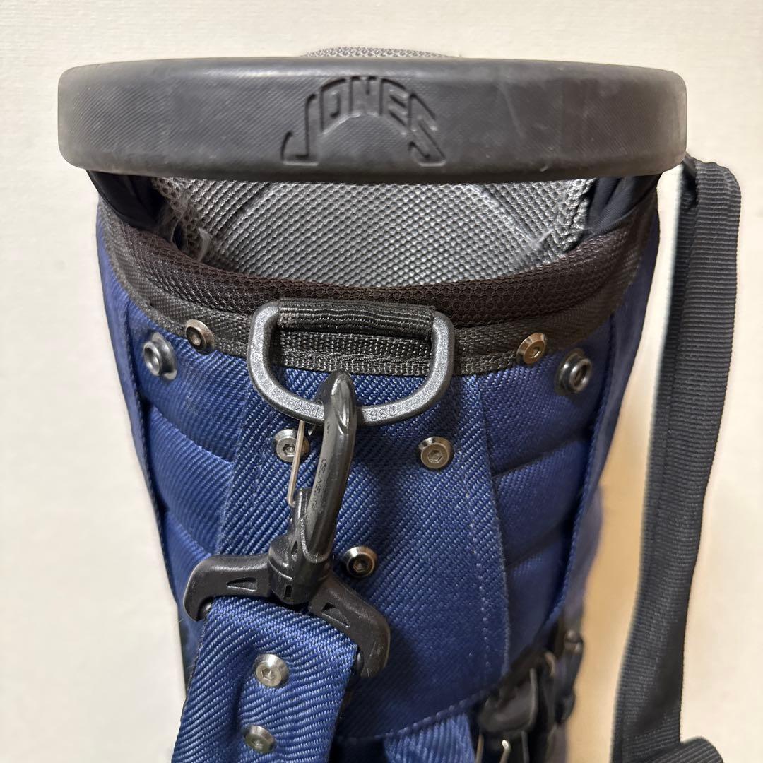 希少! JONES ジョーンズ キャディバッグ スタンド式 約2.3kg