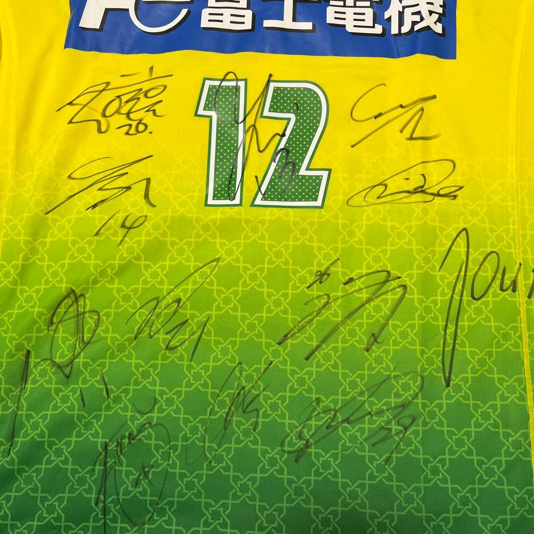 ジェフ千葉ユナイテッド サイン入りユニフォーム
