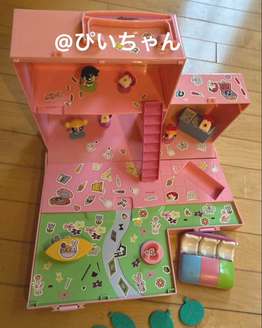 【激レア】　パワーパフガールズ　すてきいっぱいハウス　フィギュア　ドールハウス