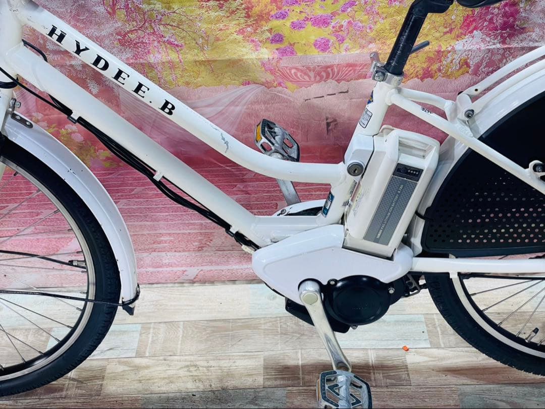 ZK3576 電動自転車 ブリヂストン HYDEE 子供乗せ 26インチ
