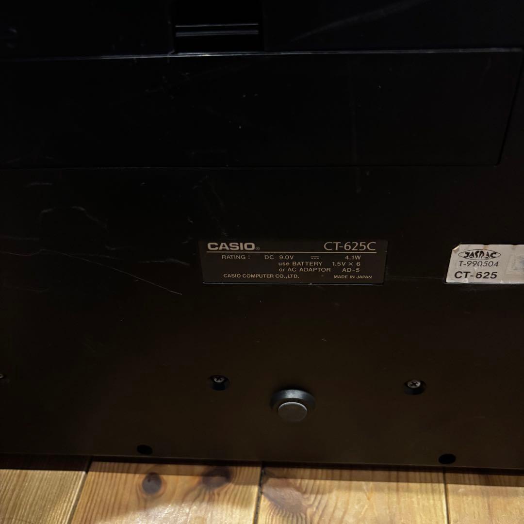CASIO カシオ　CT-625 ピアノ　電子キーボード　スタンド付き